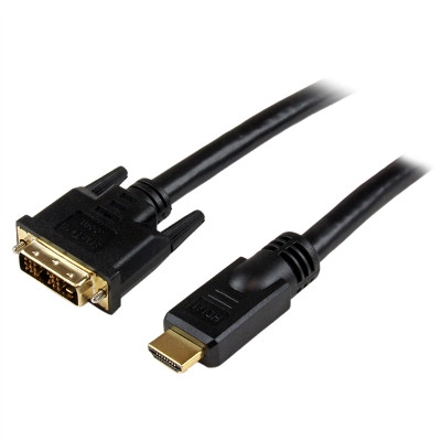 HDMIÂ® to DVI-D 25ft Cable - M/M